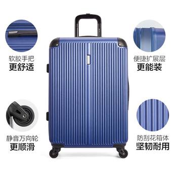 Hermes luggage 20-inch boarding case 24-inch trolley case with expand large capacity men's suitcase Women's leather suitcase