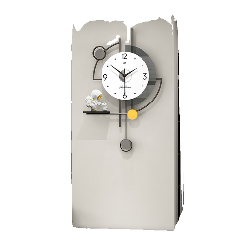 创意大气网红挂钟现代简约2025新款家用时钟挂墙装饰时尚钟表客厅 - 图3