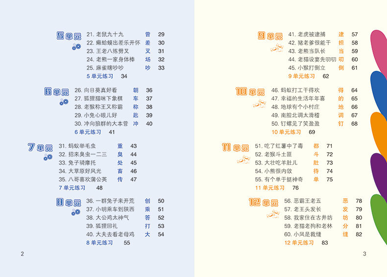 多音字儿歌200首 全2上下册小学生阅读 大字彩图注音版拼读训练早教书 韩兴娥课内学习海量阅读丛书 玄老汉二十一世纪出版社集团