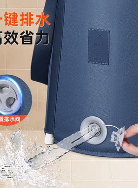 泡脚桶过小腿折叠泡脚袋