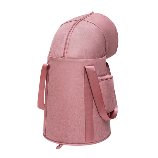 Portable home foot bath bucket that can be folded over the calf to keep warm