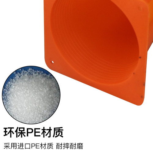 篮球训练标志桶障碍物标志盘足球绕杆锥桶训练标志杆角标锥形筒 - 图2