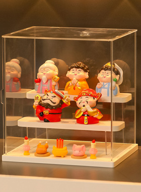 国潮玄关桌面创意福气小神仙供奉