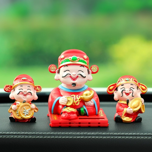 2024 Интернет знаменитости творческий автомобиль Солнечный кивгим богатство лорд качают автомобиль средней консоли внутреннее украшение мужчины мужчина