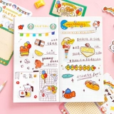 Николь Миао серия бумажного пакета Симпатичный мультфильм забавный дневник ручной учетной записи Diy Декоративные наклейки 40 6 моделей