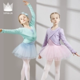 Детский осенний комплект, спортивная одежда, флисовый лонгслив, танцующая накидка