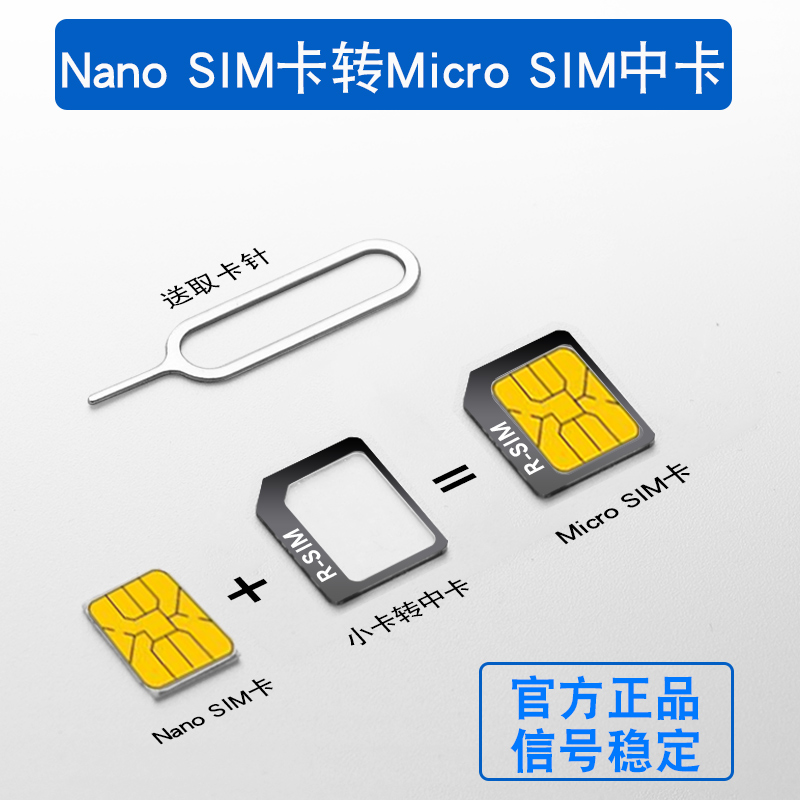 sim卡托还原卡套适用苹果4iphone7安卓华为vivo老式手机取卡针电话插小卡转大卡电信移动转换卡槽大sim变小套-图2