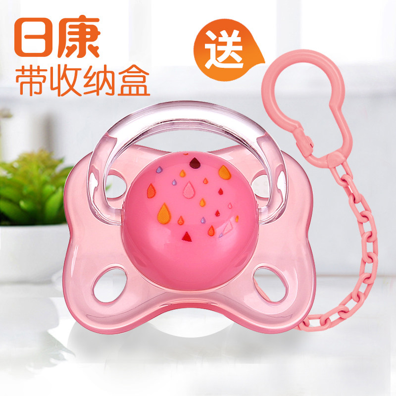 日康0-6-18个安睡型新生儿硅胶奶嘴 巧可母婴奶嘴/安抚奶嘴