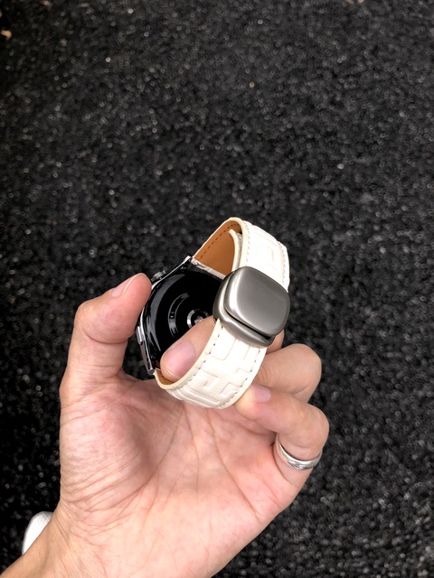 New style classic textured smooth buckle watch strap