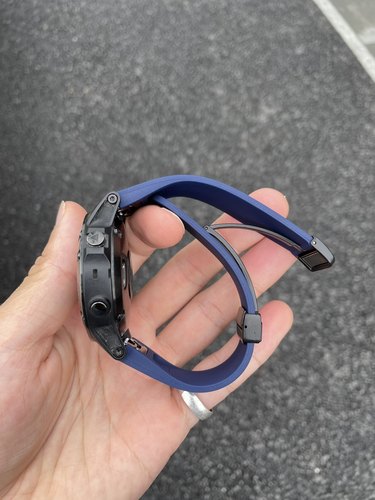 卡客适用佳明手表飞耐时Fenix5表带软硅胶7pro磁吸扣6泰铁时高驰8 - 图0