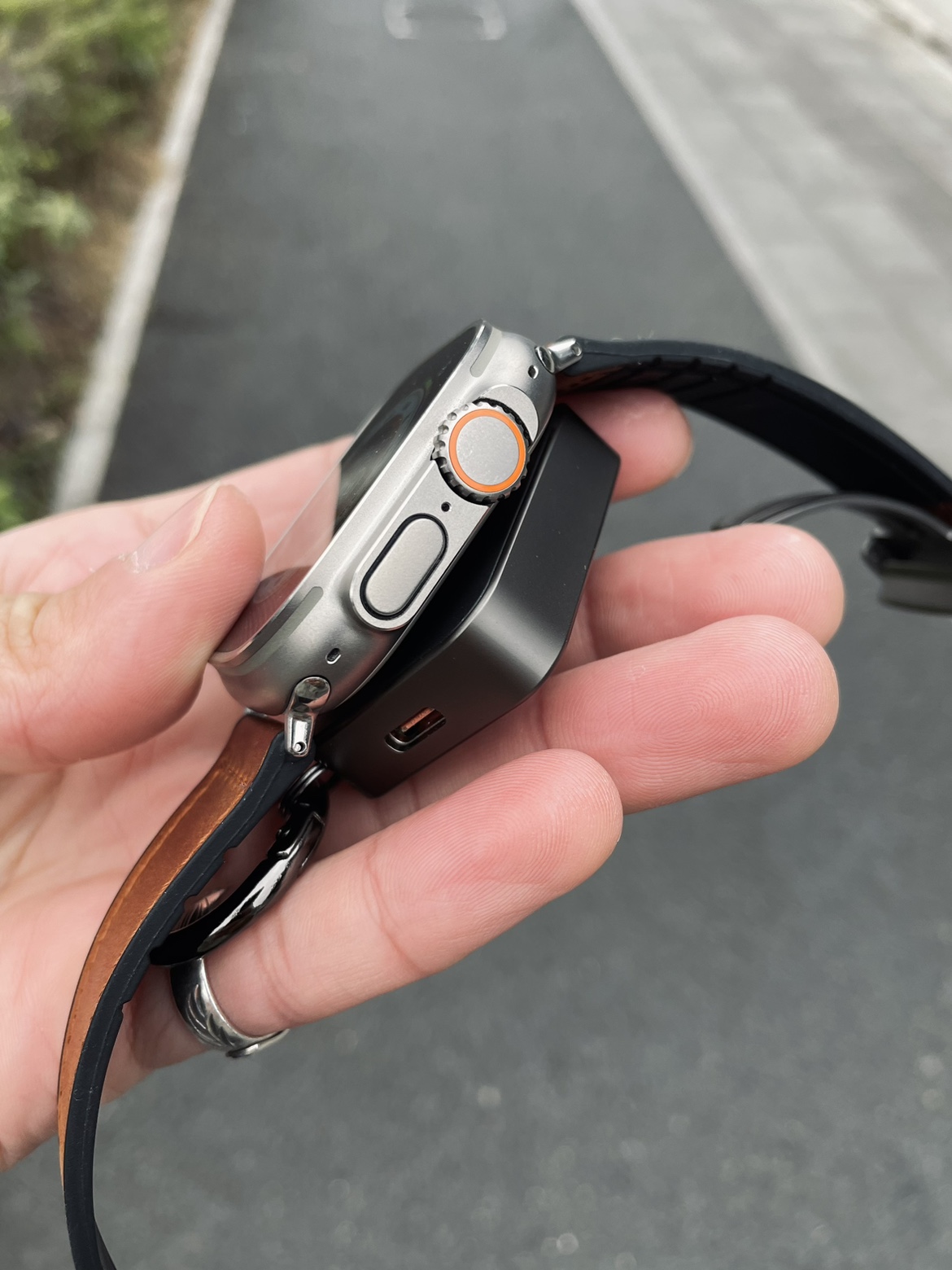 卡客双接口适用苹果手表iwatch充电器s98透明applewatch充电便携-图2