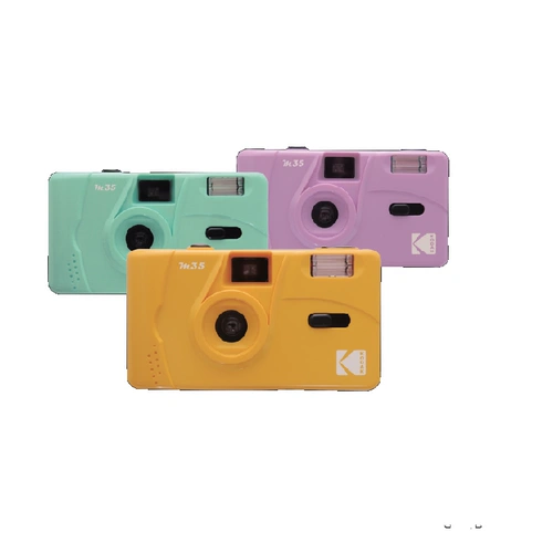 Kodak Film Camera Retro Retro Brade Band Flash Dine -Myear Old Shop более 20 цветов с Flash M35M38 не -одному времени 135