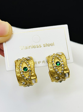 欧美手镯钛钢复古饰品