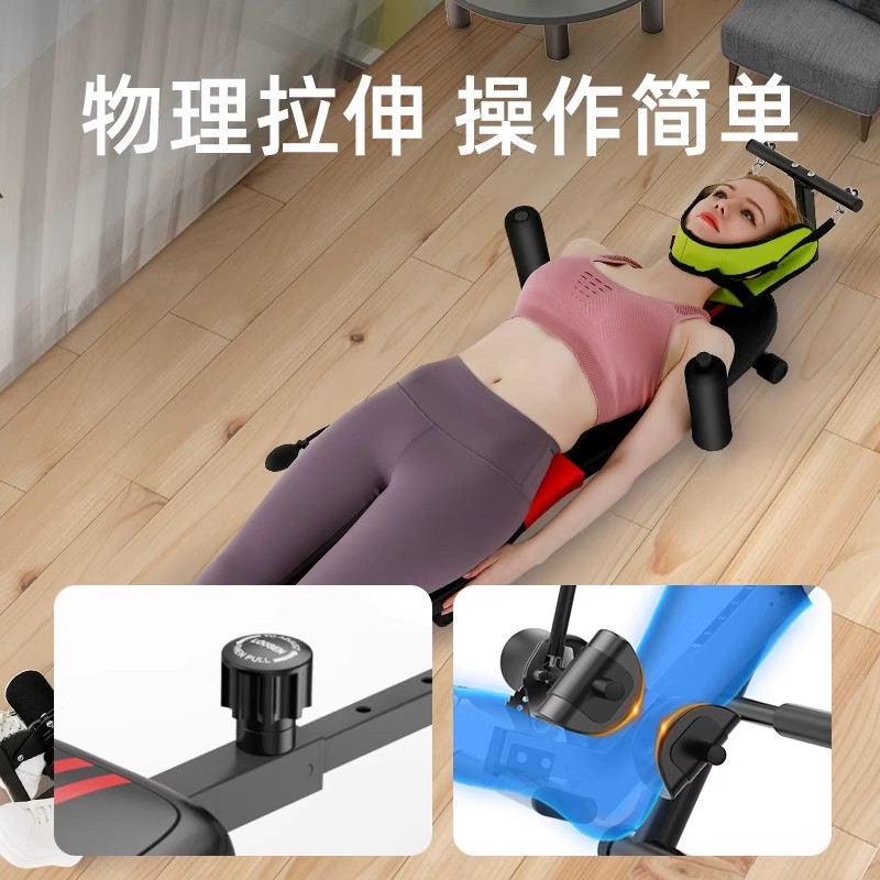 Bina cervical and lumbar traction stretcher