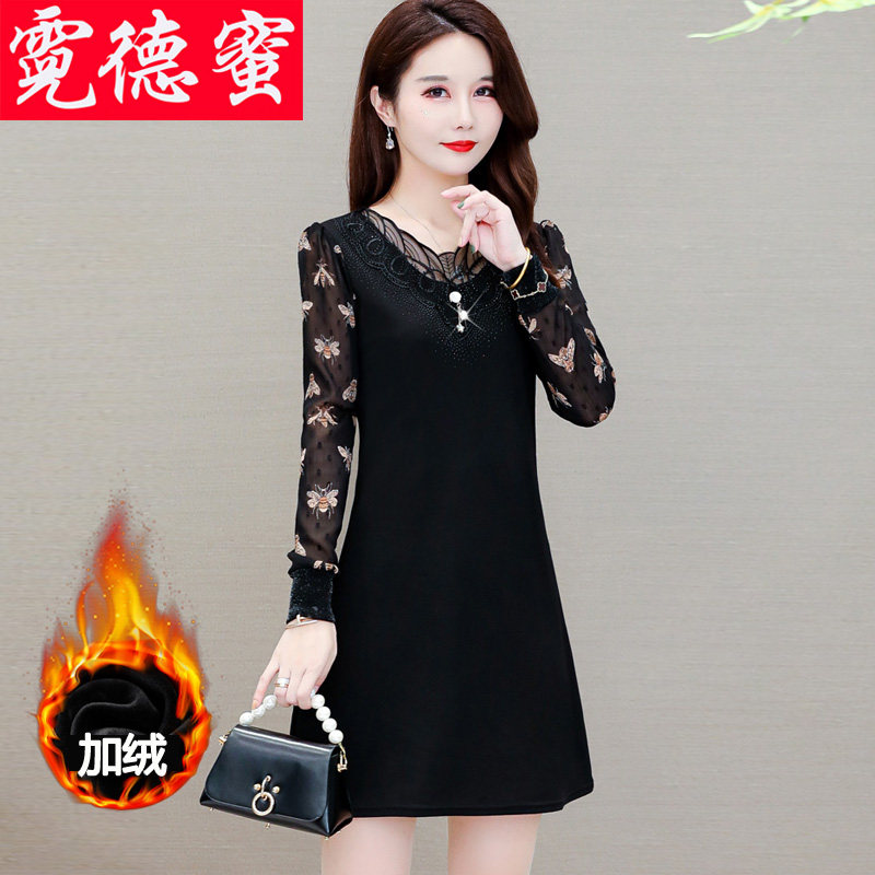 新款长袖妈妈装秋装气质贵夫人小衫 霓德蜜T恤