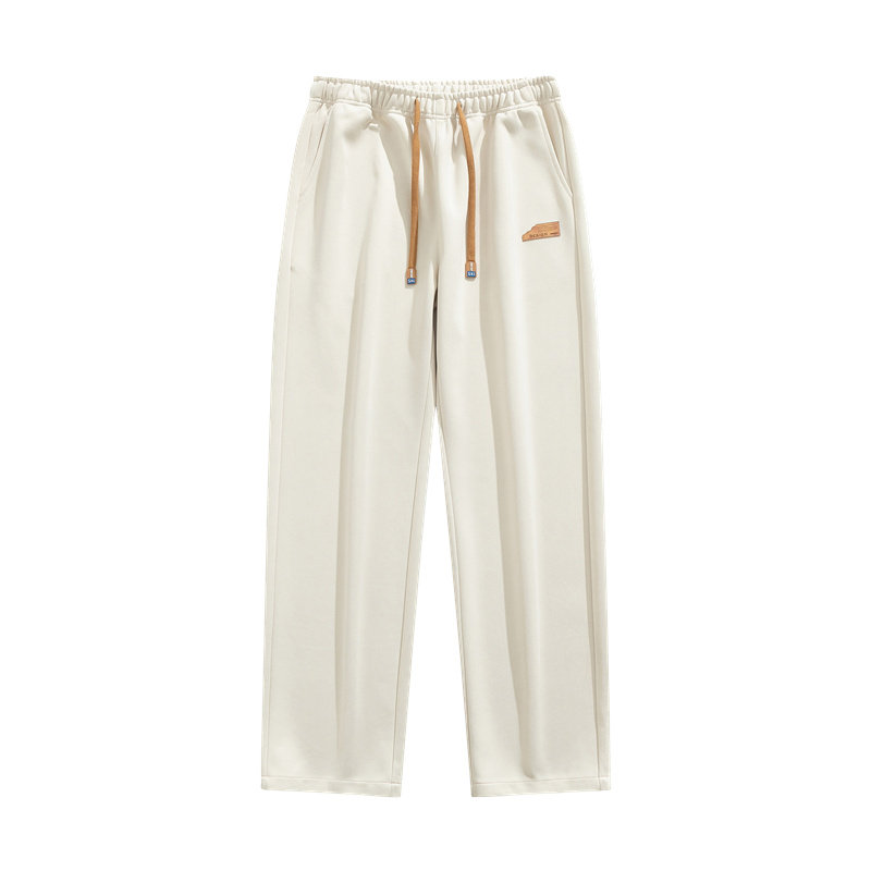 Rampo/乱步休闲裤子男款潮牌宽松垂感直筒运动裤男士阔腿长裤男裤,淘宝优惠券,粉丝福利购,淘宝优惠卷