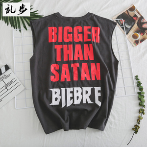 侃爷宽肩篮球背心