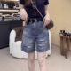 ບວກກັບຂະຫນາດສັ້ນ denim ຊື່