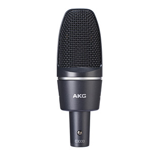 AKG/爱科技 c3000电容麦克风专业录音配音大合唱话筒直播声卡套装