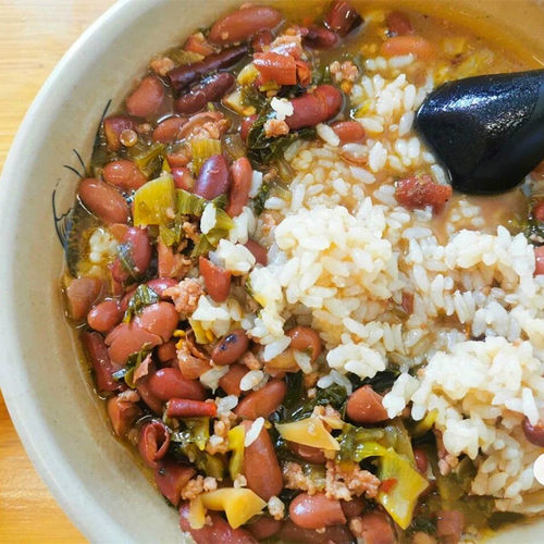 云南特产德和红腰豆酸腌菜组合速食下饭菜半成品即食煮粥粉红扁豆 - 图1