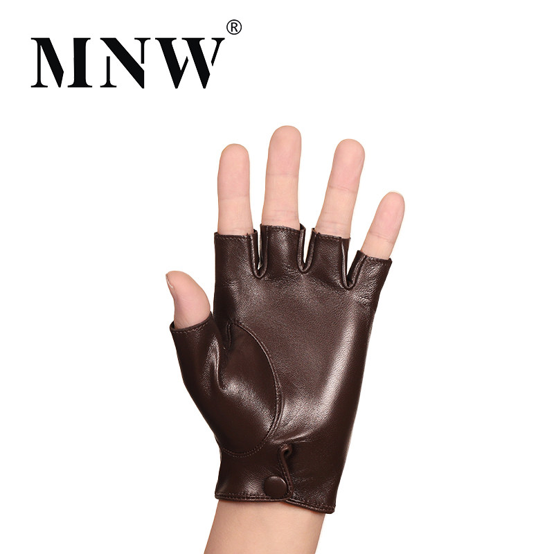 进口小山羊皮半指手套男薄款加绒保暖全皮驾驶开车真皮半指手套男,淘宝优惠券,粉丝福利购,淘宝优惠卷