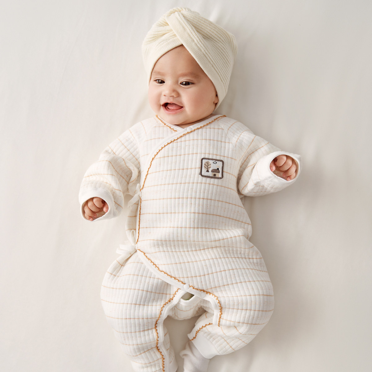 aqpa爱帕婴儿帽子毛织保暖秋冬新生儿小月龄宝宝胎帽护卤门帽外出,淘宝优惠券,粉丝福利购,淘宝优惠卷