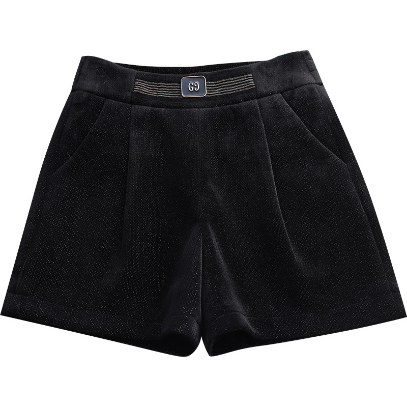 2020秋冬新品气质短款高腰女短裤 尊茹女装休闲裤