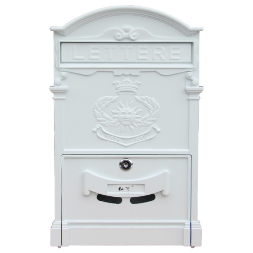 欧式别墅门口信箱挂墙室外户创意报箱邮筒带锁意见箱复古可印门号,淘宝优惠券,粉丝福利购,淘宝优惠卷