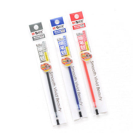 晨光MG-6100中 0.38mm笔芯K-37GP1212中性笔替芯 - 图3