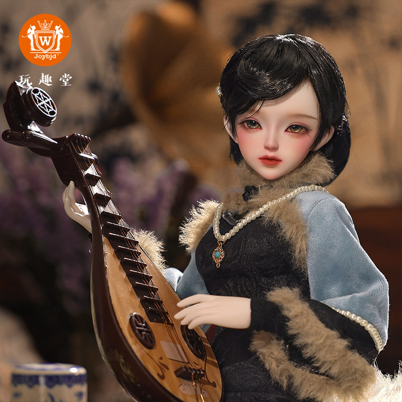 正版四分bjd女娃晚意军阀民国风旗袍sd人形玩偶手工娃娃可动玩偶,淘宝优惠券,粉丝福利购,淘宝优惠卷