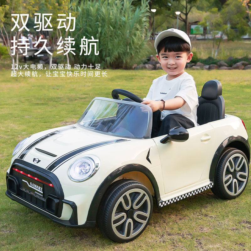 遥控车可坐充电小汽车男童电动车 梦启点儿童电动车