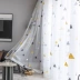 Rèm hoàn thiện gạc dày màn hình cửa sổ Bắc Âu đơn giản phòng khách hiện đại phòng ngủ ban công sàn che rèm cửa sổ - Phụ kiện rèm cửa thanh treo rèm 3m Phụ kiện rèm cửa
