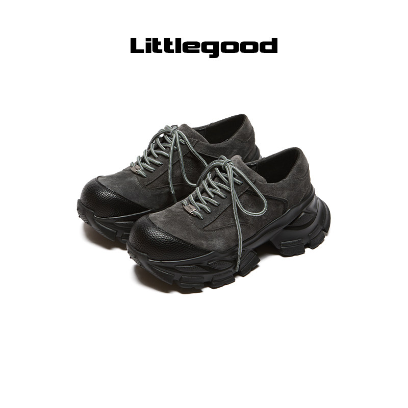 【新品推荐】littlegood复古厚底休闲单鞋2025秋季新款百搭女鞋