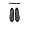 Littlegood retro love rivet flat shoes for women 2026 summer new style versatile