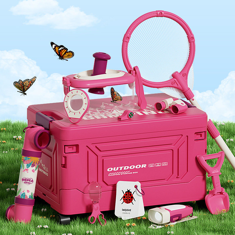 Children's outdoor insect observation box beach exploration toys boys and girls telescope camping adventure set periscope