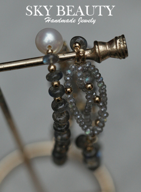 SKB女包金月光石原创设计