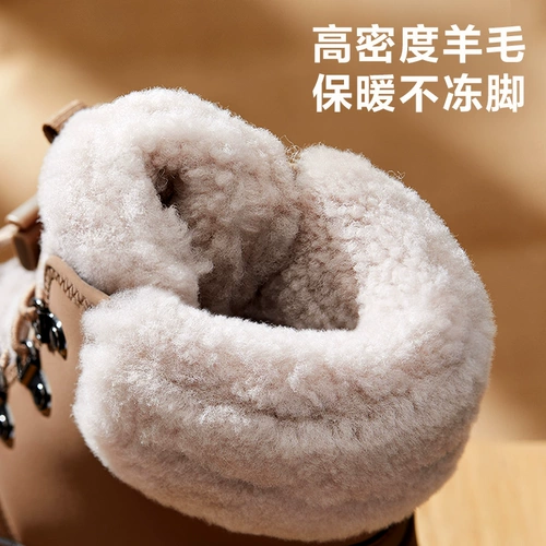 Martens, зимние утепленные женские «мамины туфли»