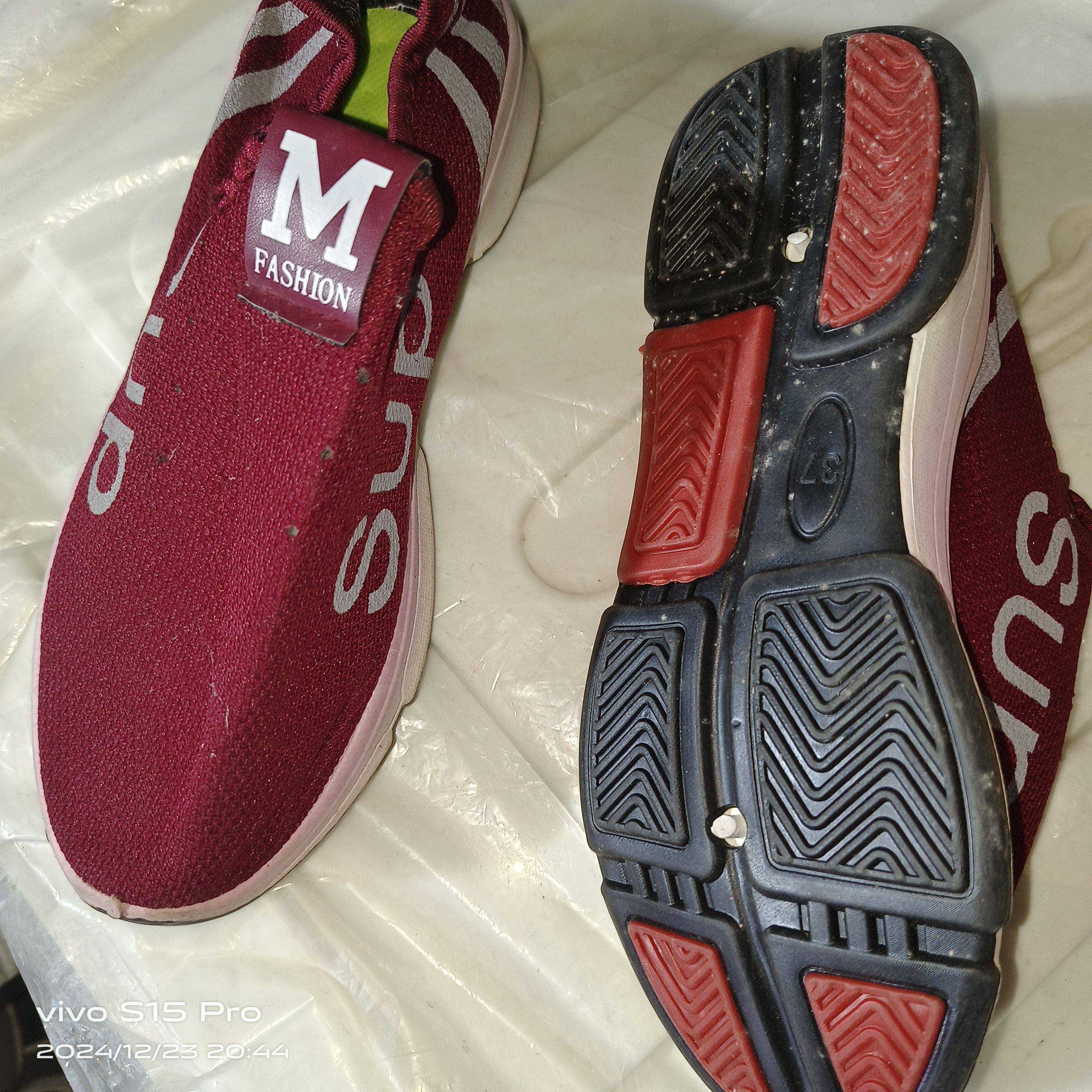 防滑健步鞋运动鞋子中年人春春爸爸牛筋底耐磨老北京布鞋女休闲鞋