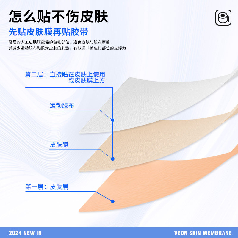 维动皮肤膜运动胶布打底篮球足球脚踝加压固定白贴布胶布护踝绑带,淘宝优惠券,粉丝福利购,淘宝优惠卷