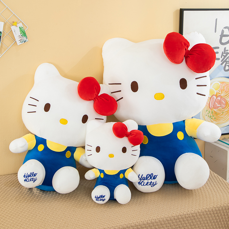 hello kitty公仔凯蒂猫咪哈喽KT布娃娃玩偶毛绒玩具生日礼物女生 - 图0