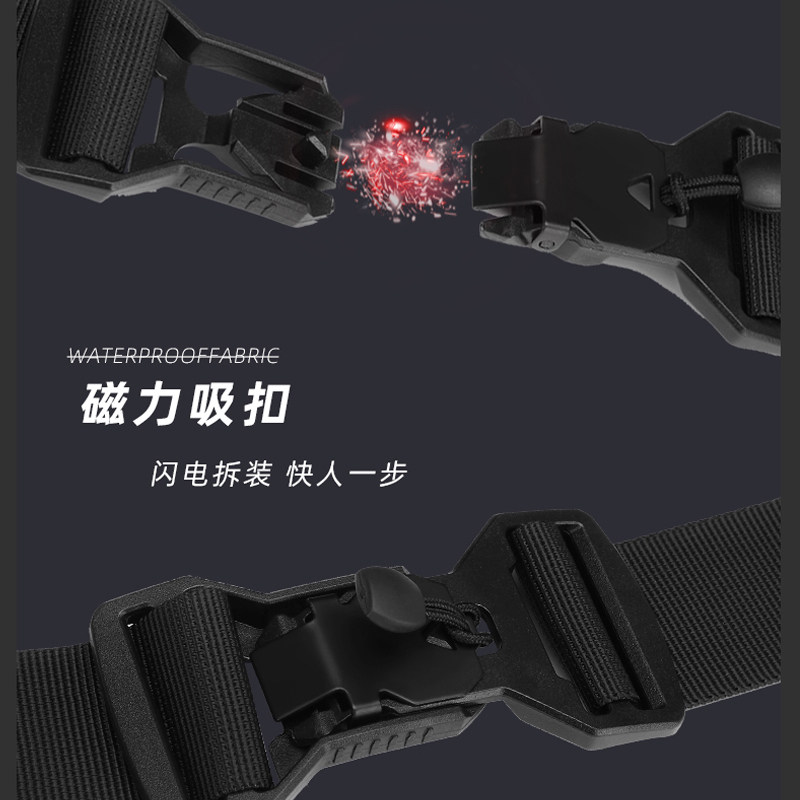 机能邮差包男新款休闲骑行潮包包 迈朗男士包袋