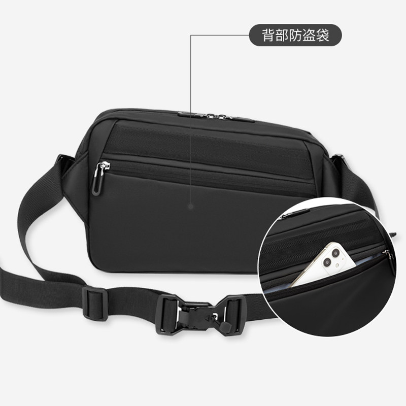 2022新款胸包男士多功能机能斜挎包 迈朗男士包袋