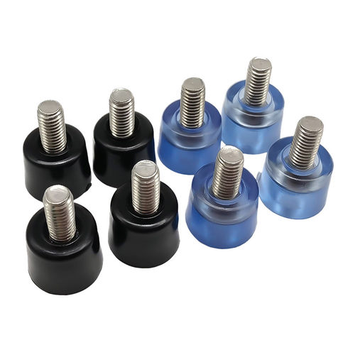 M5*10*10方螺母塞可调脚不锈钢管塞可调节内塞螺母塑料堵头置物架 - 图3