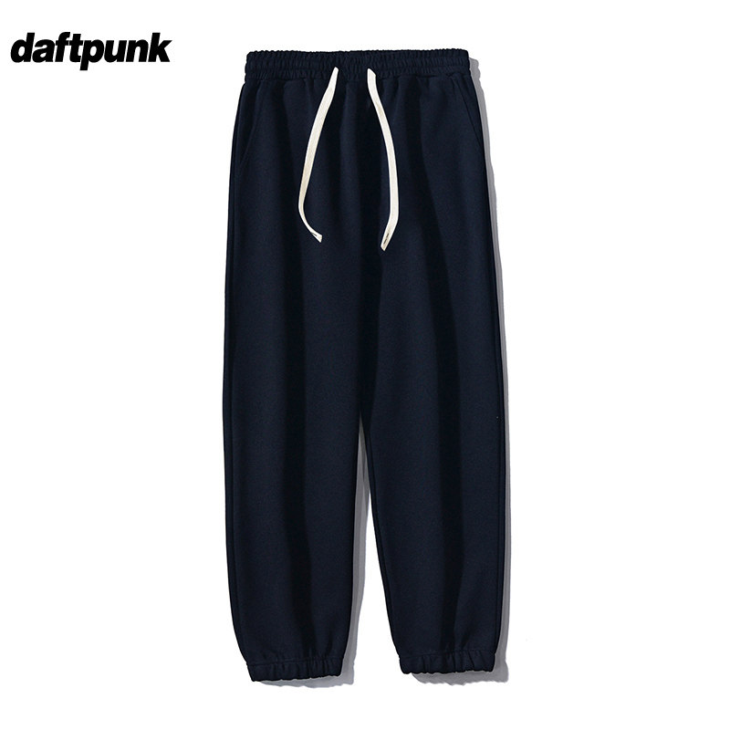 垂坠感裤子男女款春秋纯色针织卫裤日系大码宽松直筒阔腿休闲长裤,淘宝优惠券,粉丝福利购,淘宝优惠卷