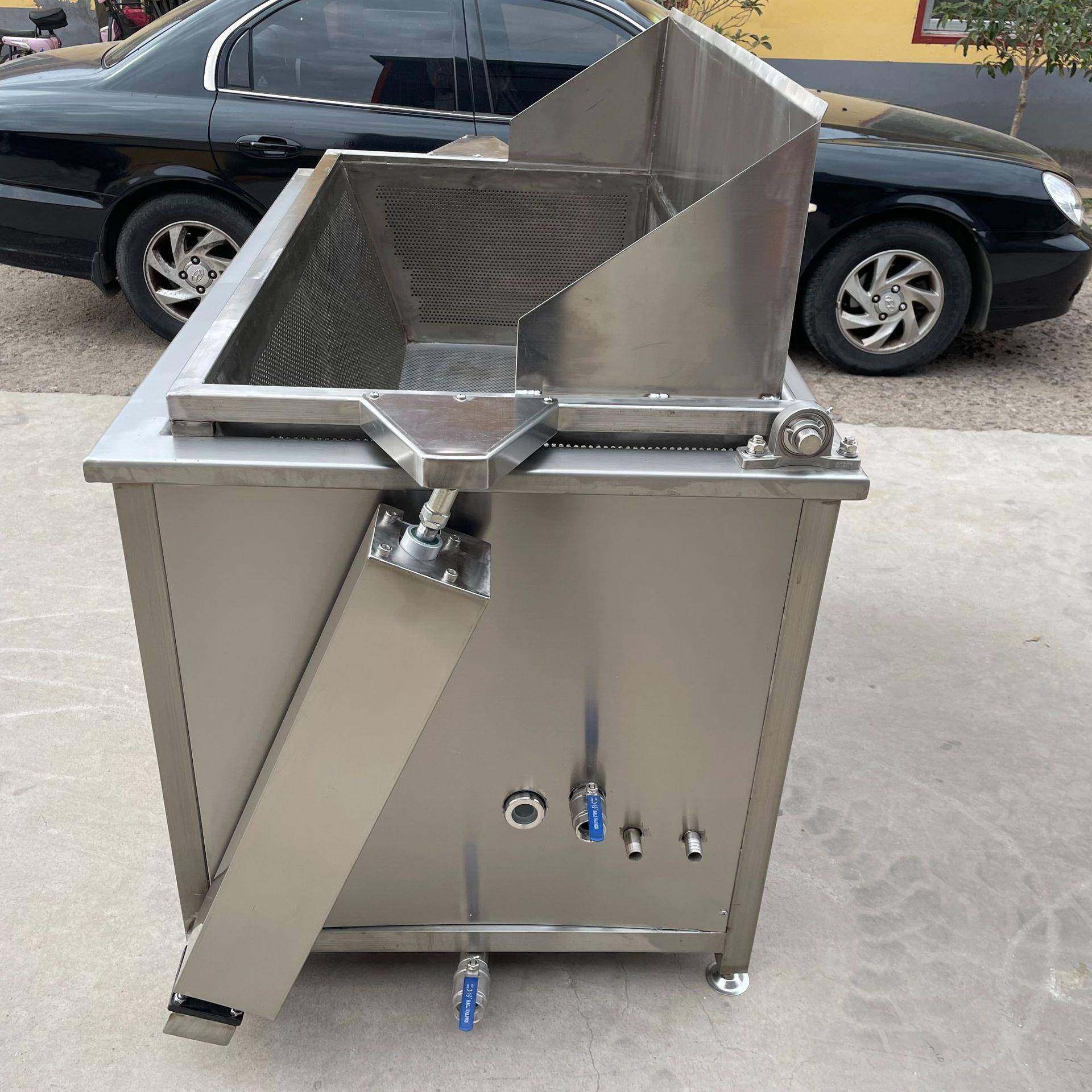 肉制品油水分离油炸锅 鸡腿自动翻锅油炸机 小型麻花油炸设备,淘宝优惠券,粉丝福利购,淘宝优惠卷