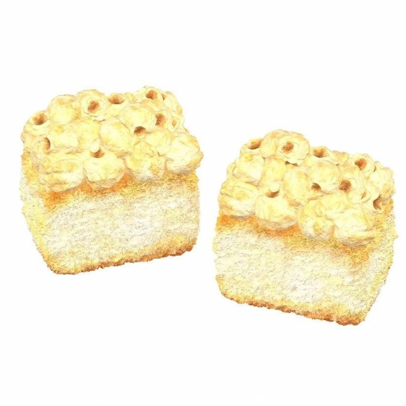 爆米花吐司 捏捏模具DIY手工翻模食玩捏捏烘焙食品级硅胶模具,淘宝优惠券,粉丝福利购,淘宝优惠卷