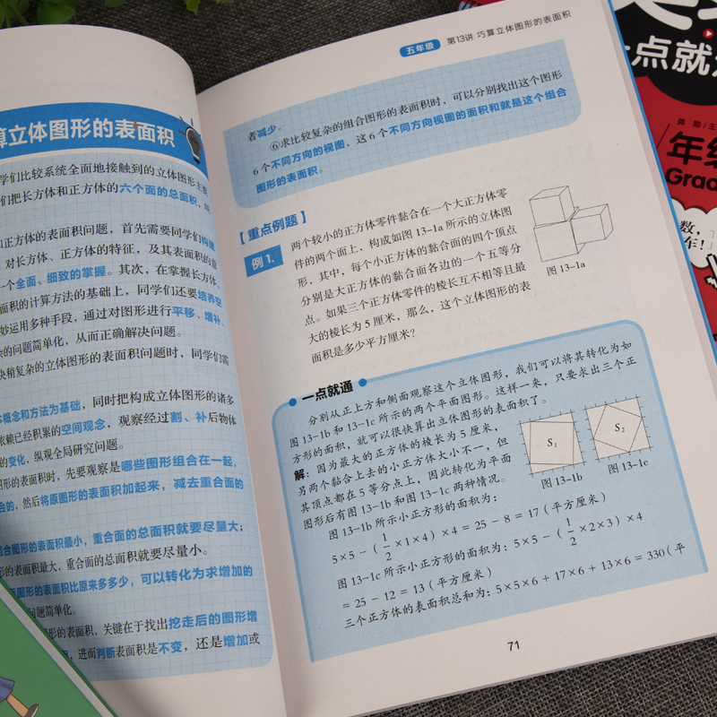 小学奥数一点就通升级版教程全套数学思维训练书举一反三一年级二三四五六年级一点就通小学生数学学习法数学逻辑创新思维训练 - 图1