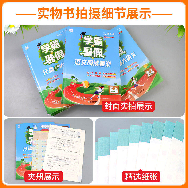 2024秋经纶学霸的暑假衔接一升二升三升四升五升六语文阅读集训数学计算思维题大通关人教苏教北师版总复习预习12345年级暑假作业