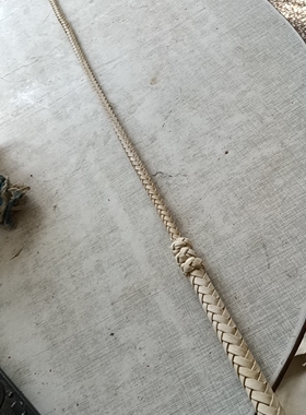 牛皮编制碳素纤维鞭心马术长鞭训教鞭马术马具
