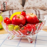 六宜居 Европейская стиль стеклянная вода пластинка современная гостиная простые творческие семена кофейного столика дыня сухость фруктовая конфетка дома